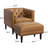 Woodford 84.6'' leather Sofa chair Otto Living Room Set
