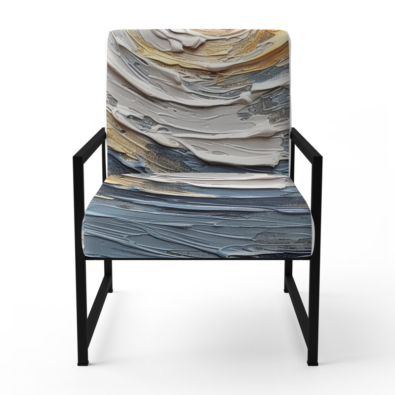 Fauteuil d'appoint Darleene, Noir, noir, noir, noir
