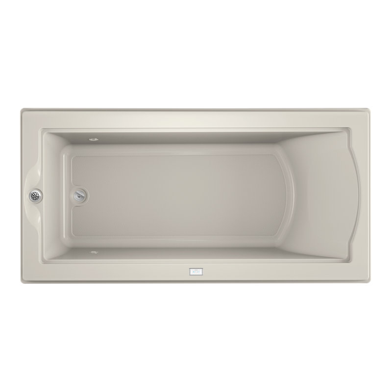 Fuzion® 70.75" x 35.5" Drop in/Undermount Soaking Tub, Oyster