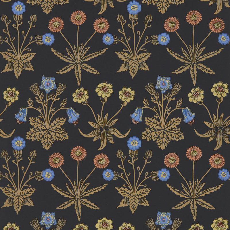 Daisy 10.05m x 52cm Matte Wallpaper Roll, Moonlit
