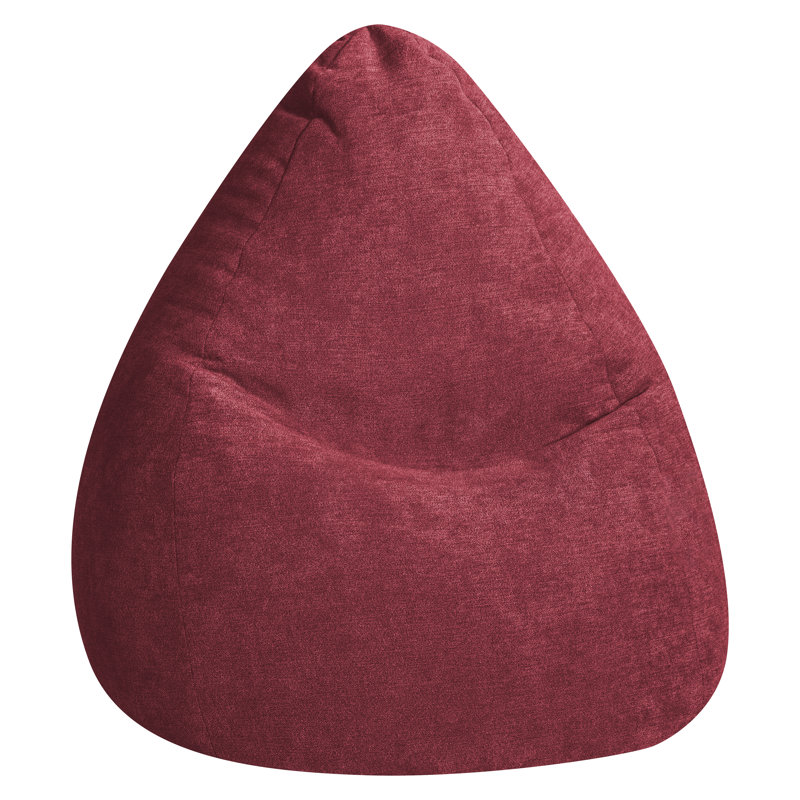 Fauteuil à billes Alfa, Polyester à 100 % lie de vin