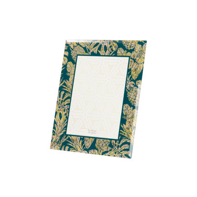 Hedersett Glass Single Picture Frame in Blue/Golden