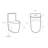  St. Tropez One-Piece Elongated Toilet Vortex Dual-Flush 1.1/1.6 gpf-789141933-789141937-769207419