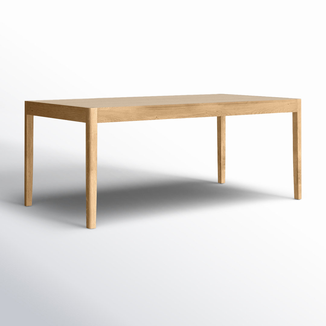 Beechgrove Oak Dining Table Ebern Designs