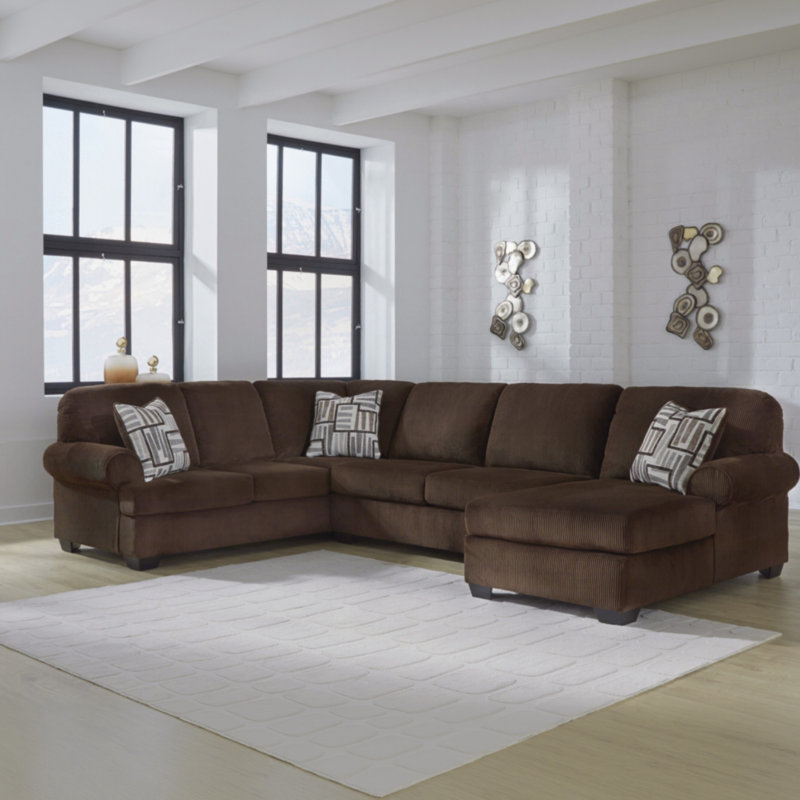 Maulik 3-Piece Sectional With Chaise, Left Hand Facing