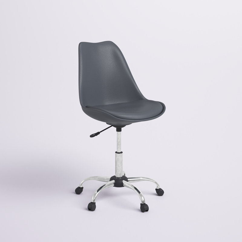 Chaise de travail Harland, Gris