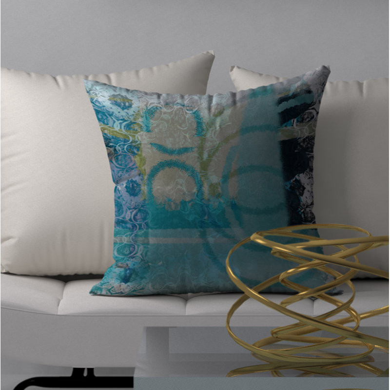 Housse de coussin carrée de bonté inégalée, 18 po x 18 po