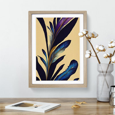 XC1022-3903X Sentimental Feathers - Wrapped Canvas Print