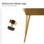 Fauteuil d'appoint moderne en velours avec dossier capitonné H 29 po Leona-749159666