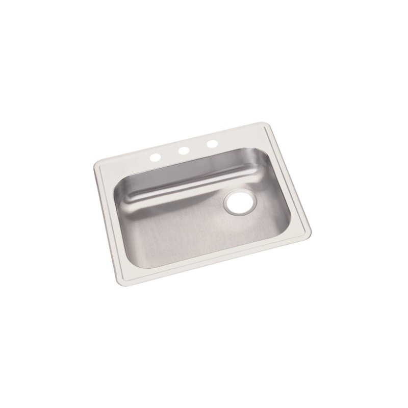 Évier de cuisine à chute l 25 po x l 21 po Dayton