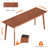 100% Solid Wood Desk 71" Mid Century Modern Desk Large 2 Person Vintage Writing Desk Simple Wooden Table For Restaurants, Home, Offices-124653347