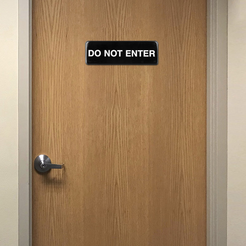 Do Not Enter Sign