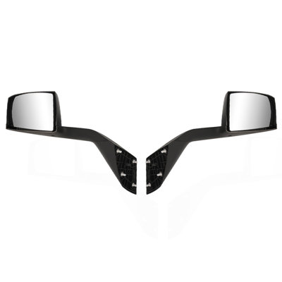 Hood Mirrors Assembly Compatible With Volvo VNL 2000-2015 Chrome Pair