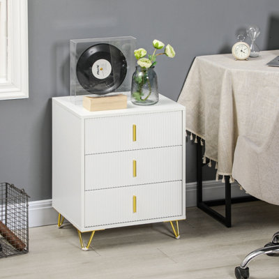 50 cm W Chest of 3 Drawers