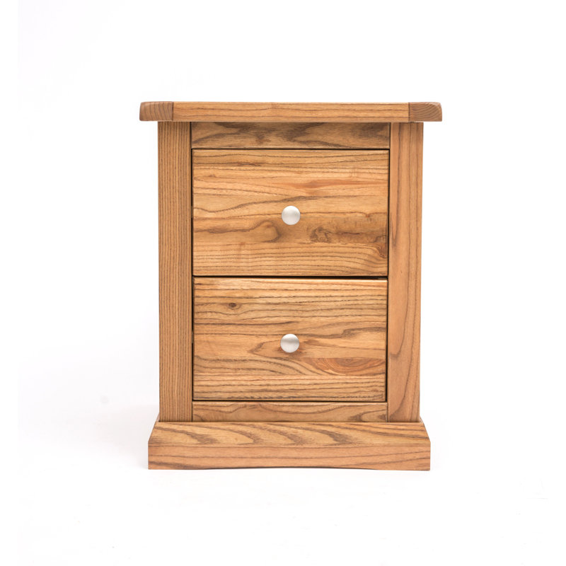 Rippeon 45 cm W Bedside Table