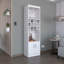 Grande armoire à 5 niveaux avec porte-verres, porte-verres et 12 casiers à bouteilles pour un rangement et une présentation efficaces-215801028