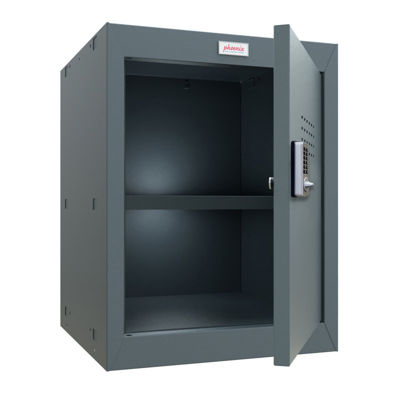 Metal 1 - Tier 40cm with Electronic, Anthracite Grey