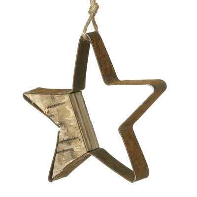 Ornement en forme d'étoile de Noël