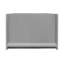 Base de meuble-lavabo simple 24 po seulement en gris