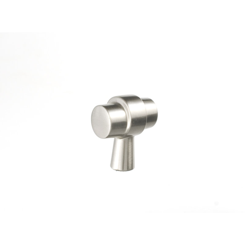 Primitive 1 1/4" Length Knob, Satin Nickel