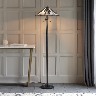 Feroz 156cm Black Traditional Floor Lamp