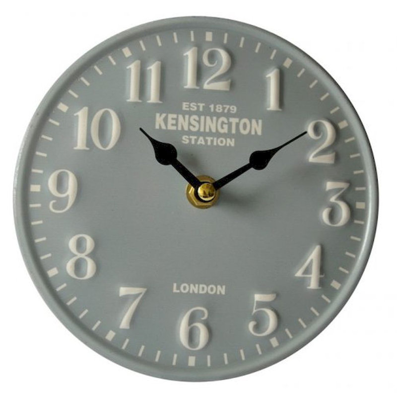 Wittman Analog Oak Solid Wood Mechanical Tabletop Clock in