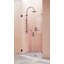 Porte de douche à charnière murale sans cadre 40,75 po x 78 po Illume-91037947