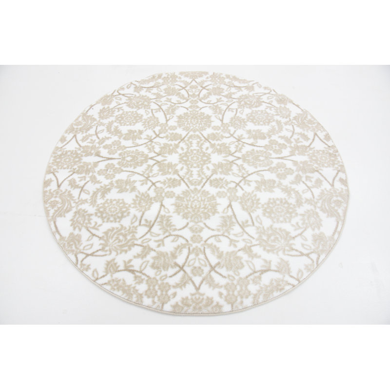Analise Oriental Indoor Rug, Round 5'
