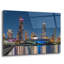 Art mural en verre épique «Chicago Nighttime Skyline 6» par Epic Portfolio-114790941