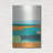 Aqua And Orange 1' by Annie Warren Metal Wall Art-998405716