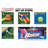 Banzai Slide N Fun Inflatable Slide and Bounce House with Soccer Net and Ball