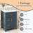 24 Inch Bathroom Vanity with Ceramic Sink