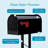 Mailbox To Go Galvanized Steel Mailbox And Post Kit, MC11KITBAM, Black, Medium Capacity