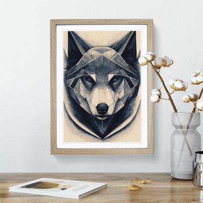 Robo Wolf - Single Picture Frame Print