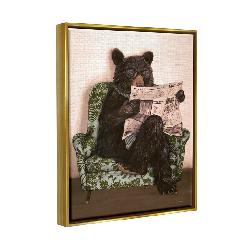 Design d'art mural sur toile Stupell Industries par Kamdon Kreations, H 21 po x l 17 po x P 1,7 po