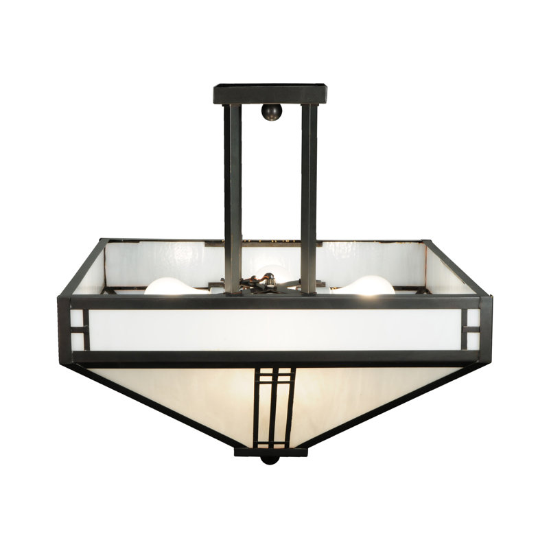 Prairie 4 - Light Semi Flush Mount