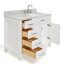 Ensemble de meuble-lavabo simple 43 po Aberdeenshire-85364419