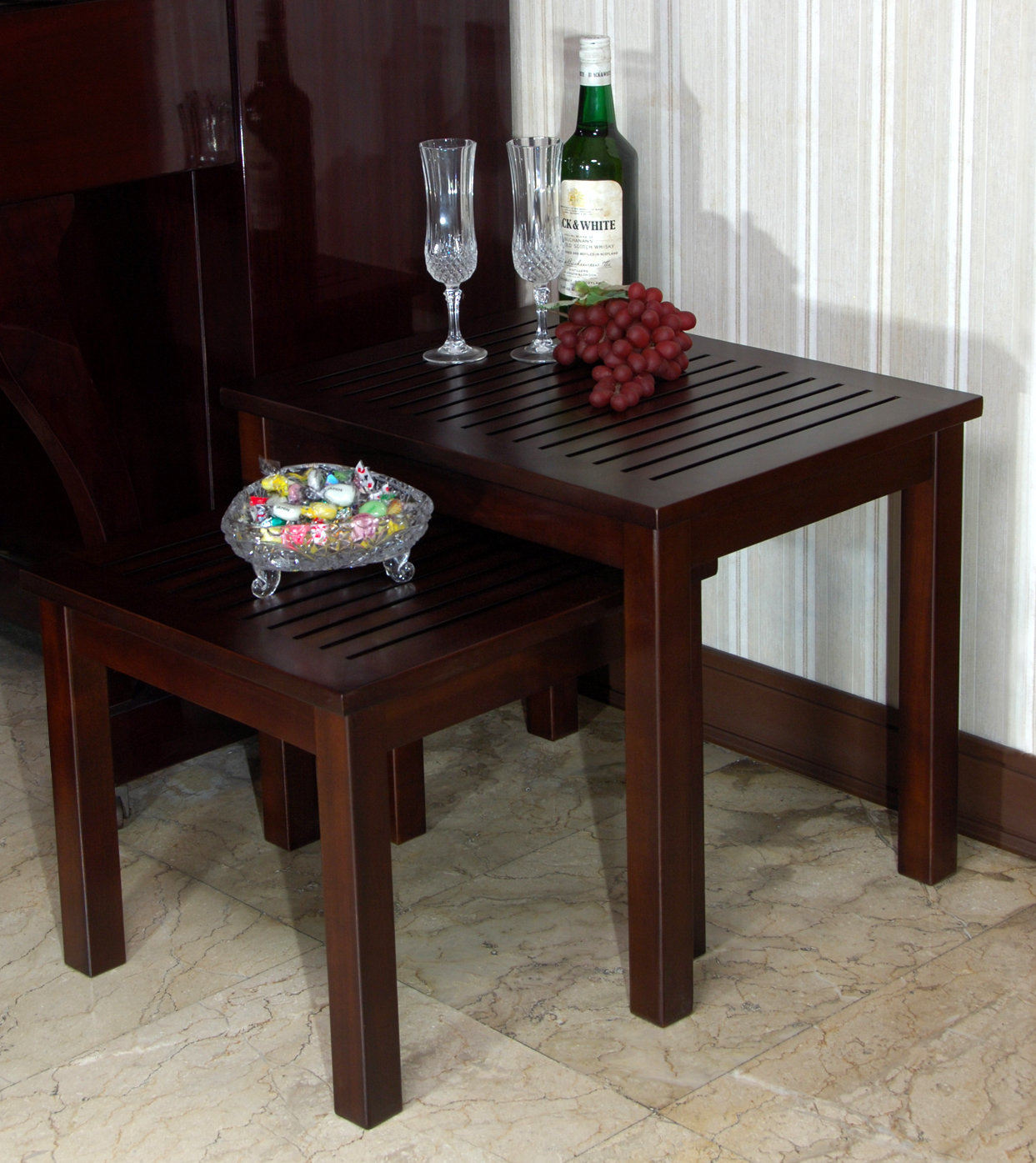 Winston Porter Peri 2 Piece Nesting Tables & Reviews | Wayfair