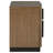 2-drawer Nightstand Bedside Table Ash Brown