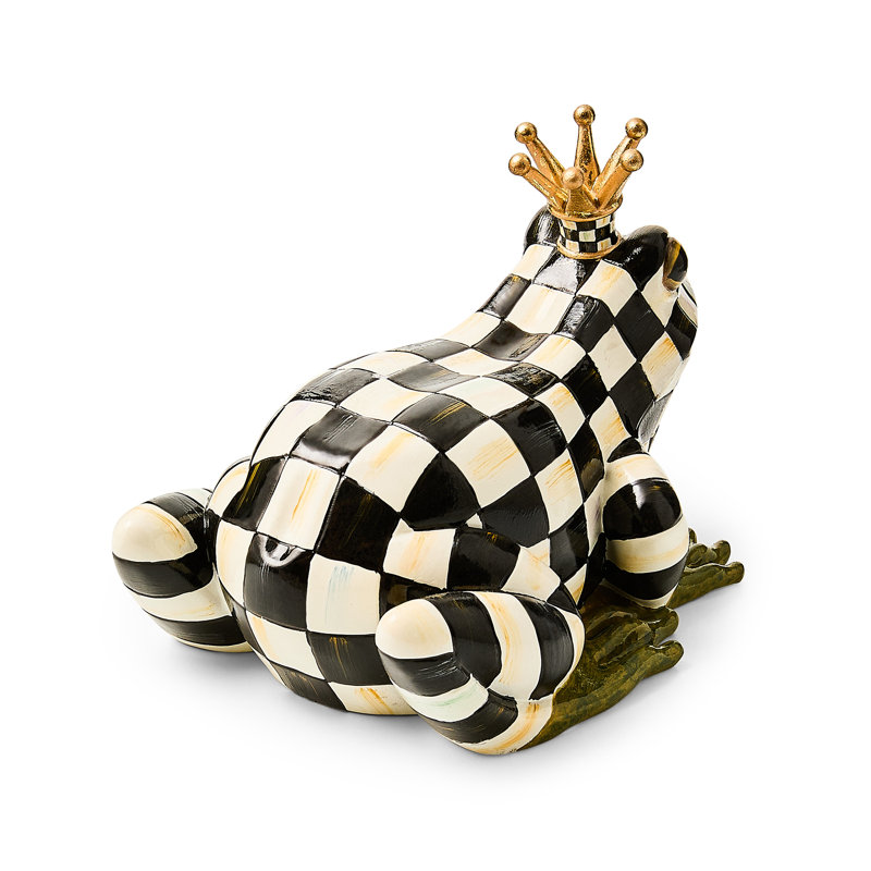 Courtly Check Frog Hide-A-Key