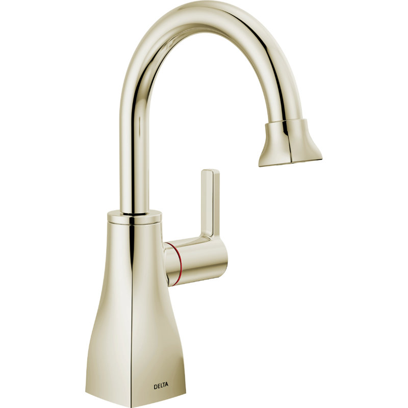 Robinet de bar avec accessoires, Nickel poli