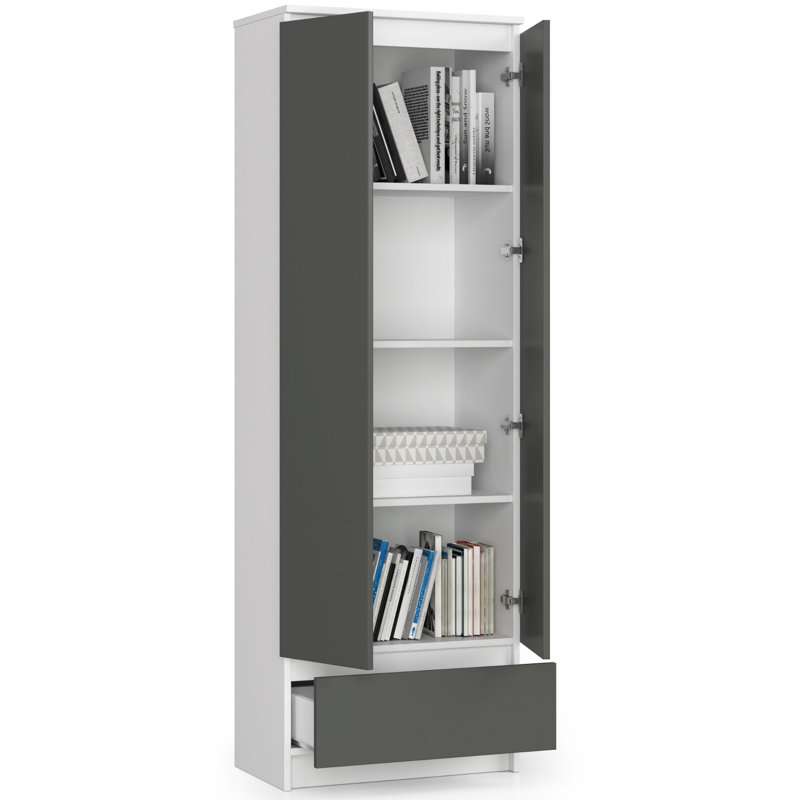 Austi 180cm H x 60cm W Standard Bookcase