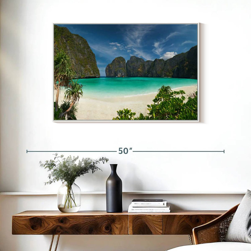 Phi Phi Island Azaylee, Floating Frame White, 37" X 25"