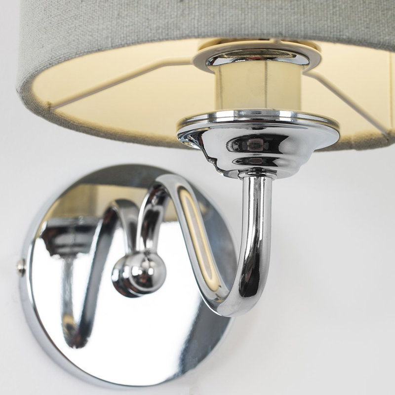 Melancon Armed Sconce, LED Bulb