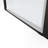Universal Pivot System Matte Black Elegant Design Bathroom Shower Solution
