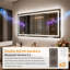 Rectangle Bluetooth Led Mirror-1676279262
