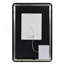 Miroir rectangulaire rétroéclairé