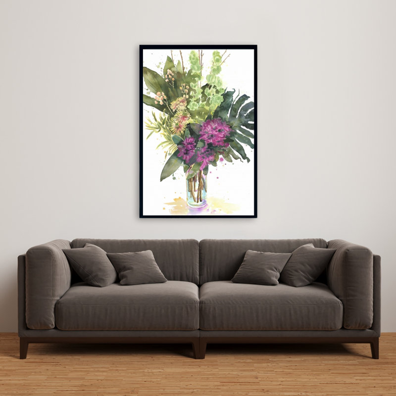 " Tropical Flower Assemblage "