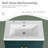 30" Freestanding Bathroom Vanity with White Resin Sink & 2 Soft-Close Cabinet Doors-1866952141-1866952138