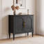 Armoire d'appoint 31,5 "avec tablette réglable, buffet de rangement rétro pour le salon-42232930